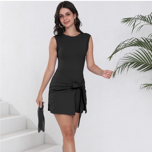 Black Athletic Dress - Picture 1 of 7